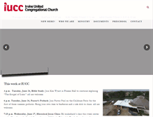 Tablet Screenshot of iucc.org